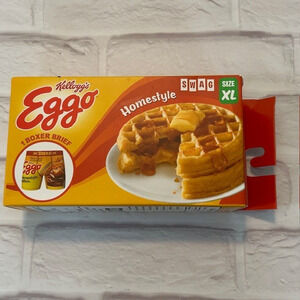 Men's Kellogg's Eggo HOMESTYLE WAFFLES BOXER BRIEFS Size XL